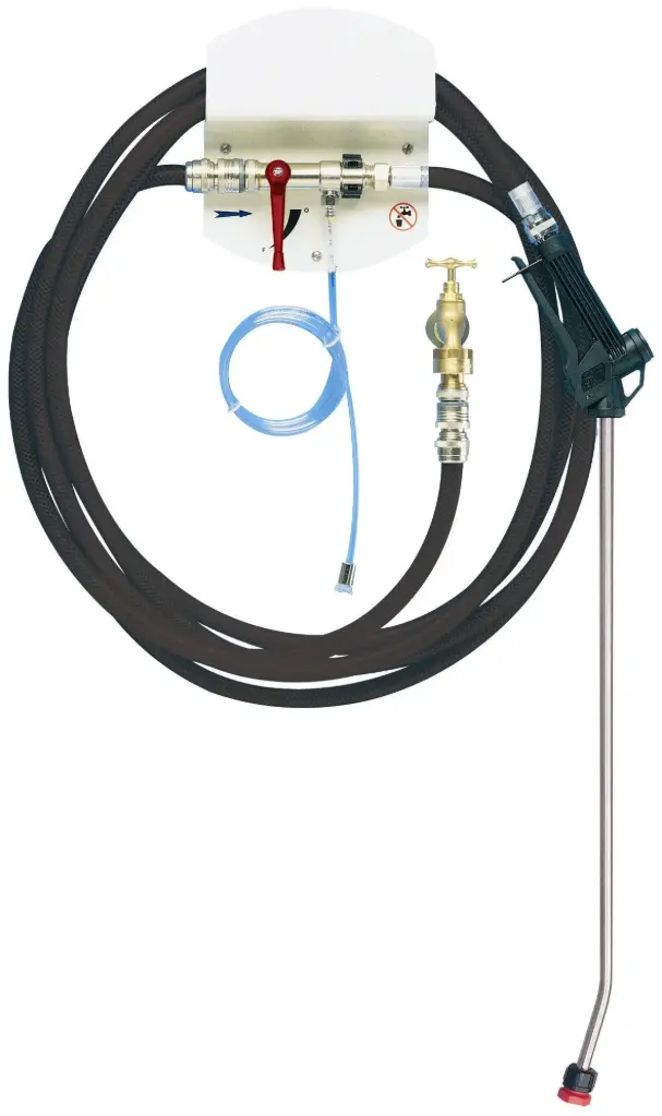 Doseer sproeisysteem slang 15m + lans