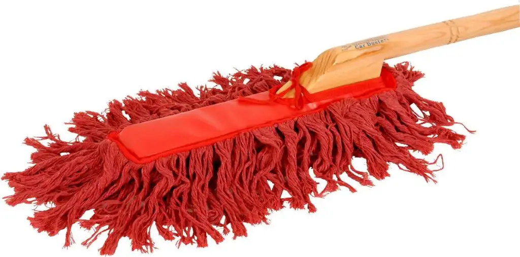 California Car Duster houten steel