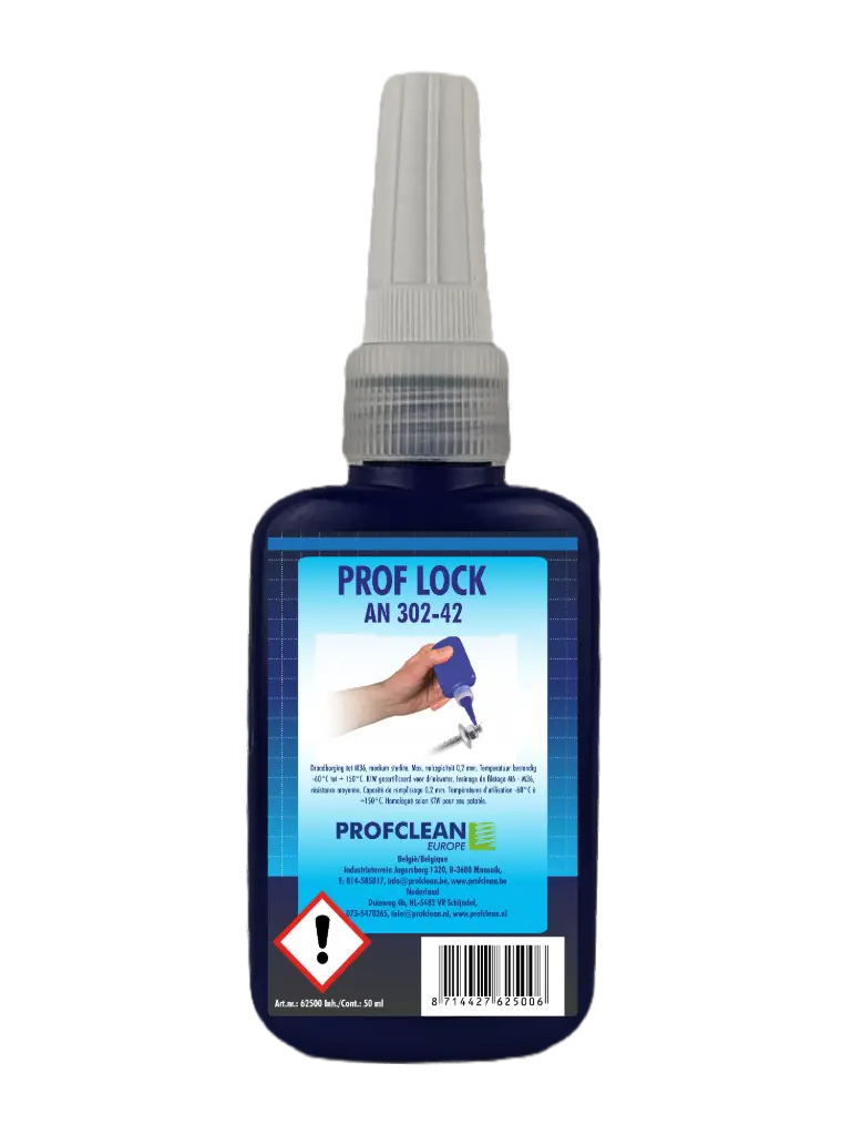 Prof Lock Threadlocking Blauw 302-42 50ml