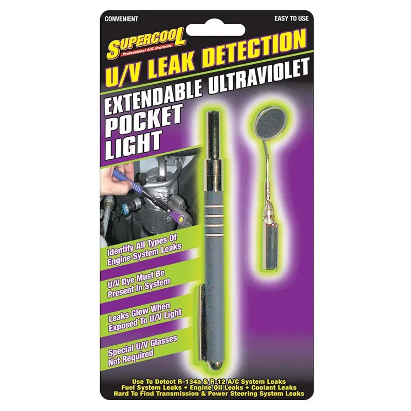 High powered u/v leak detection light