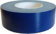 Waterproof textile tape dark blue 50mmx50m