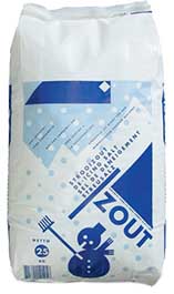 Sel de déneigement ou d'épandage sac 25kg