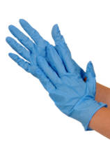 Gants de travail nitrile 100p