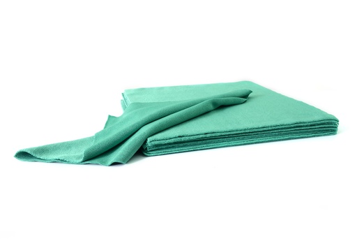 [MCF-400G-001] Microvezel laser groen 40x40cm 400gr 10 st.