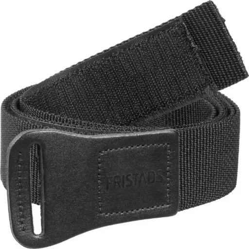 Ceinture avec boucle souple noire 6412