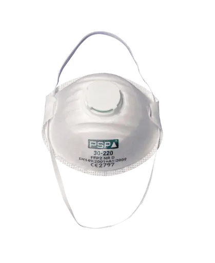 [734] Doos 20 stuks Stofmasker FFP2 nr D + ventiel