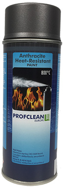 [704] Anthracite Heat Resistant Paint 400 ml