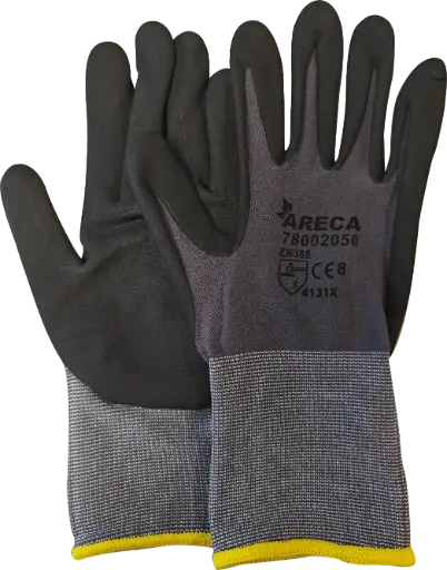 Working gloves Nitril Tech Foam zwart/grijs 