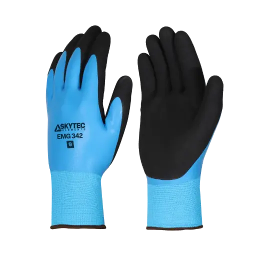 Allround Double Latex Blauw EMG342