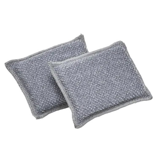 [902612] Éponge à récurer en microfibre 13 x 9 cm, 10 pièces